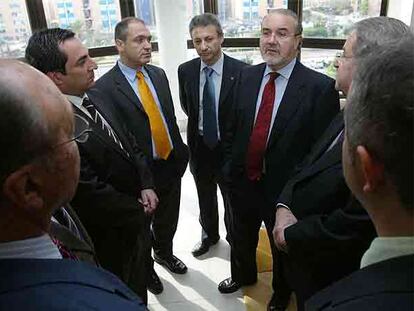 El vicepresidente y ministro de Economía, ayer en la Universidad Jaume I.