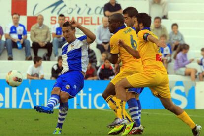 Un momento del Sabadell-Alcorcón.