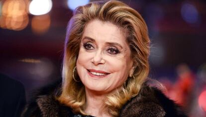 L&#039;actriu francesa Catherine Deneuve.