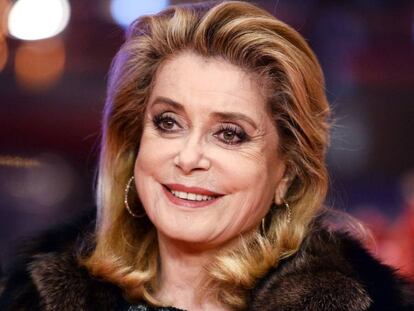 L&#039;actriu francesa Catherine Deneuve.