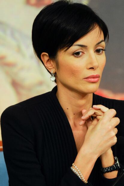 Mara Rosaria Carfagna, ministra italiana de Igualdad.