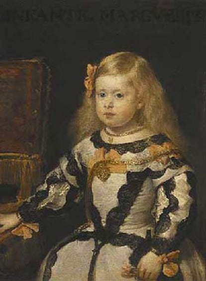 El retrato de la infanta Margarita, que en estos momentos se exhibe en Atlanta (EE.UU) ha dividido a los especialistas entre los que creen que es obra de Velézquez y los que no.