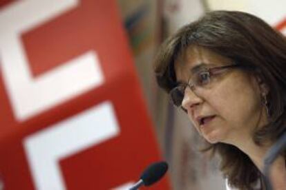 La secretaria de Empleo de CCOO, Paloma López. EFE/Archivo