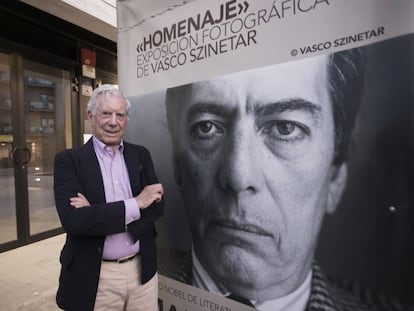 Mario Vargas Llosa, na última terça-feira na ilha da Palma.