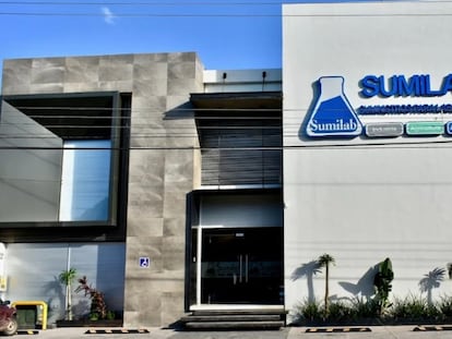 A laboratory belonging to Sumilab, in the city of Culiacán, in the Mexican state of Sinaloa.