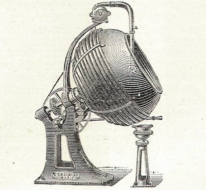 Una 'turbine à dragées', con la que se podían hacer más peladillas