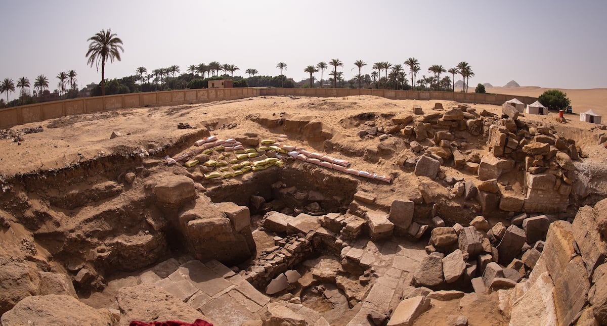 Desenterrada la mitad oculta del templo solar mejor conservado del antiguo Egipto