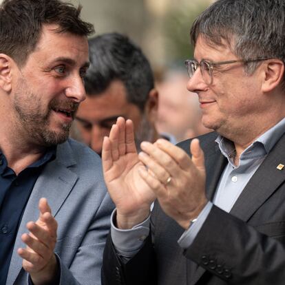 Toni Comín critica la decisión del Supremo de rechazar la aplicación de la amnistía.