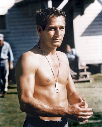 Nunca estaréis igual de atractivos que Paul Newman sin camiseta.