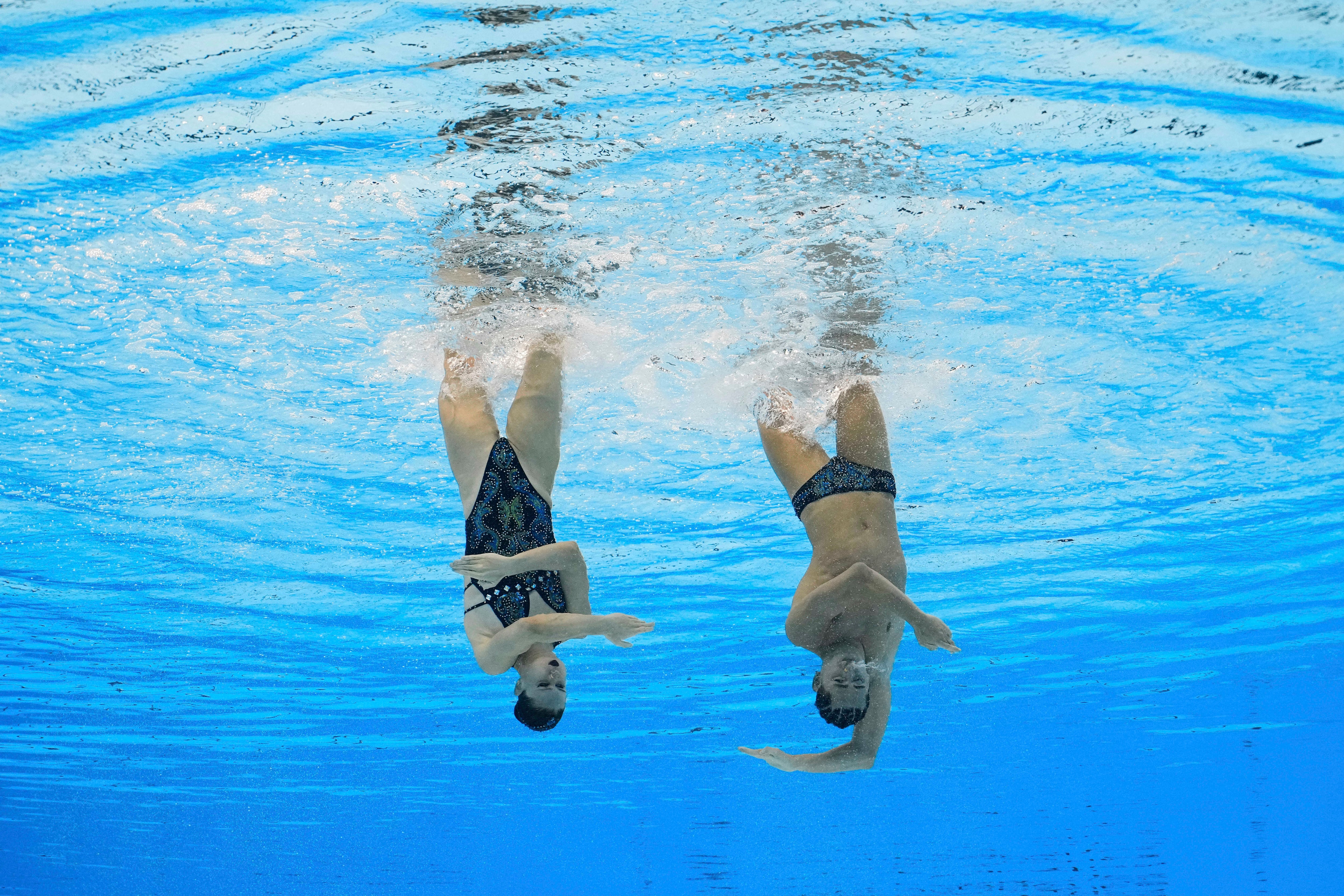 La natación artística de España llega donde nadie había llegado