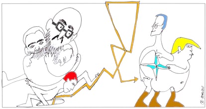 Viñeta de Peridis del 23 de junio de 2025.