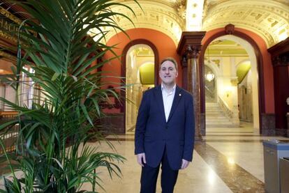 Alfonso Gil, portavoz socialista en el Ayuntamiento de Bilbao.