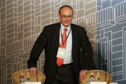 Luis María Linde, gobernador del Banco de España.