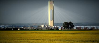 Planta solar de Abengoa.