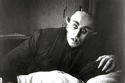 Fotograma de 'Nosferatu', de Murnau.