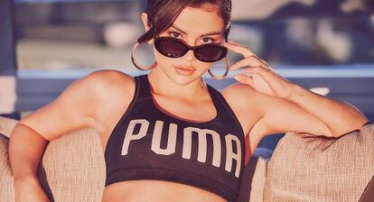 Selena Gomez, en la foto con la que ha anunciado en su Instagram su unión con Puma.