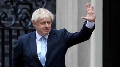 El primer ministro británico, Boris Johnson, en Londres, el pasado 5 de septiembre. 