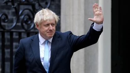 El primer ministro británico, Boris Johnson, en Londres, el pasado 5 de septiembre.
