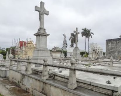 Tumbas en la Necrópolis de Colón, en La Habana.