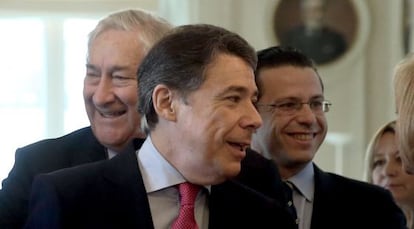 Javier García, Ignacio González y Lasquetty.