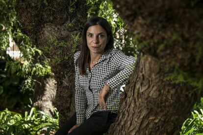 La escritora Antonella Lattazi, la semana pasada en Barcelona.