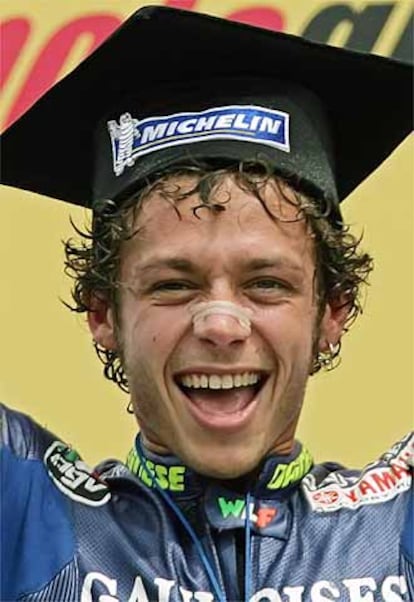 El piloto italiano Valentino Rossi.