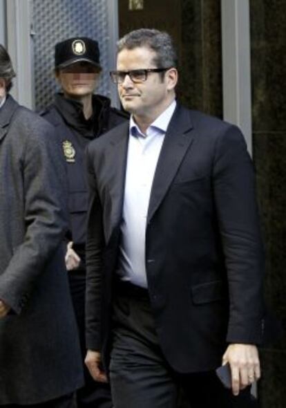 El exdirectivo del banco JPMorgan Javier Martín-Artajo, acusado en Estados Unidos de ocultar pérdidas de más de 6.000 millones de dólares en sus operaciones financieras.