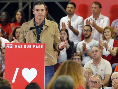 El presidente del Gobierno, Pedro S&aacute;nchez