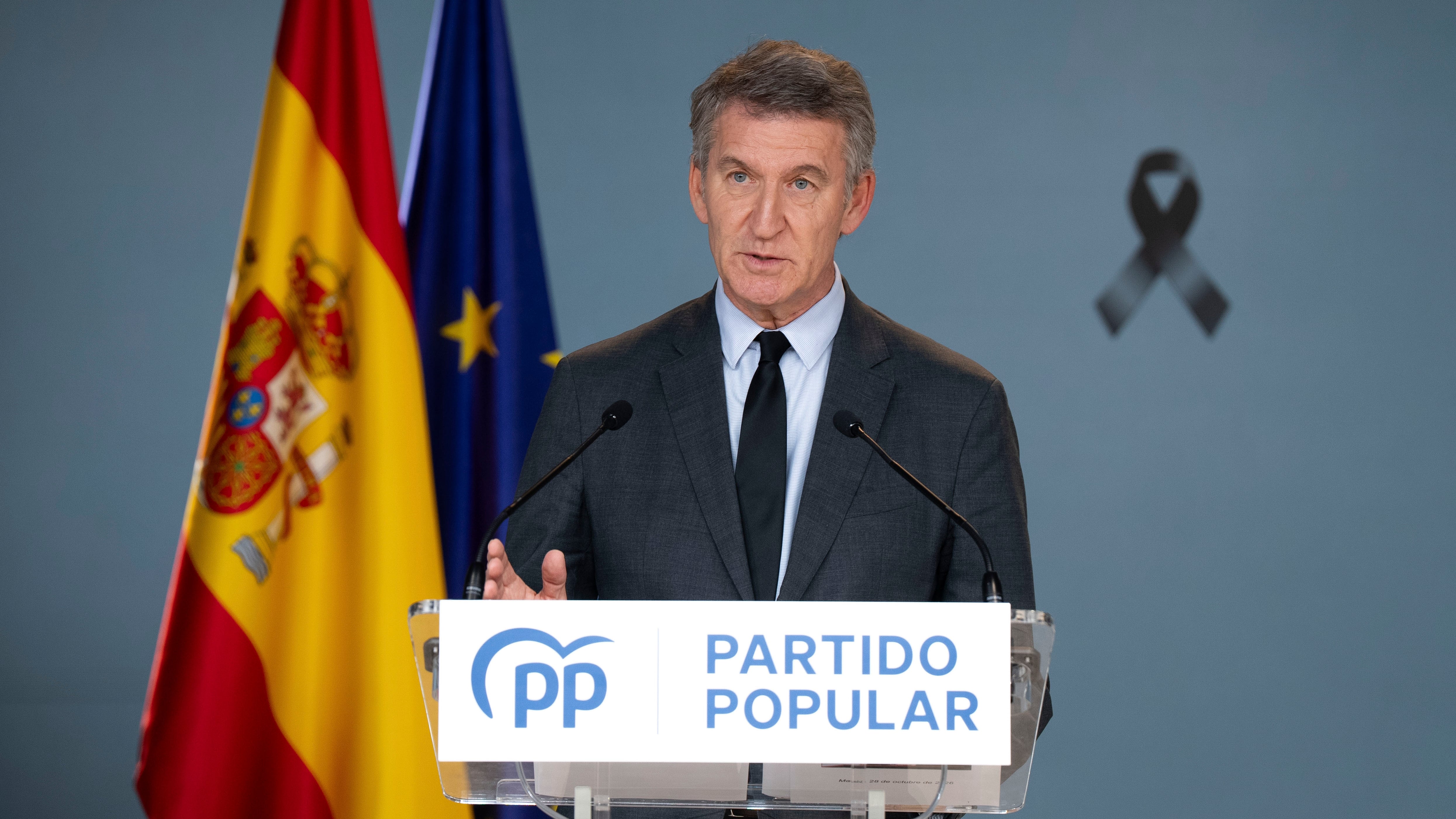Feijóo, sobre el accidente ferroviario: “España tiene derecho a saber qué está pasando con sus infraestructuras”