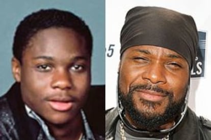 El único varón de la familia es Theo, el actor Malcolm Jamal Warner.