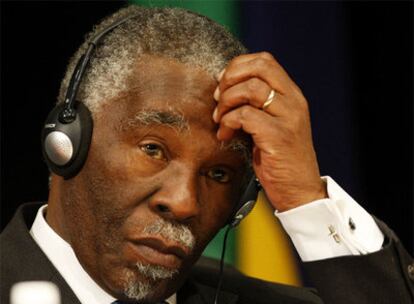 Mbeki, en una reunión de líderes regionales celebrada en agosto.