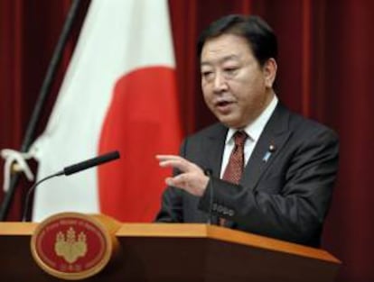 El primer ministro japonés, Yoshihiko Noda.