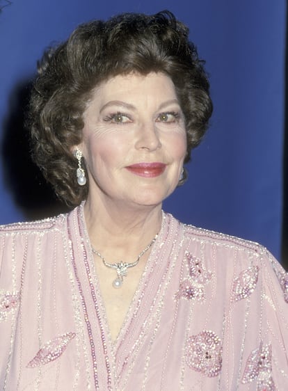 Ava Gardner en Los Ángeles en 1985.