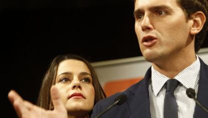 Albert Rivera e Inés Arrimadas.