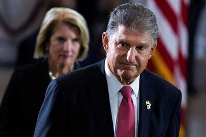 El senador Joe Manchin