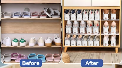 organizador de zapatos para armario​