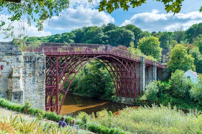 El puente de la Garganta de Ironbridge, en Shropshire.