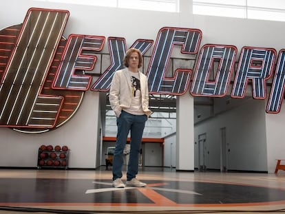 Jese Eisenberg en la 'sede' de LexCorp