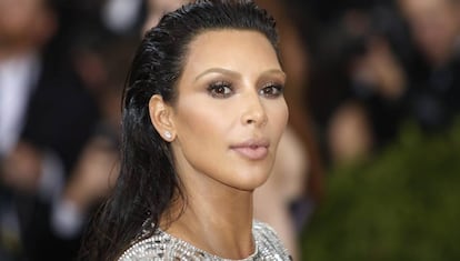 Kim Kardashian en la gala del MET. 