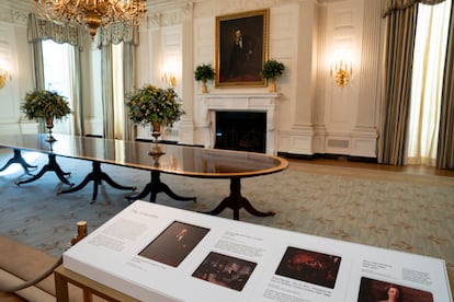 El Comedor de Estado de la Casa Blanca.