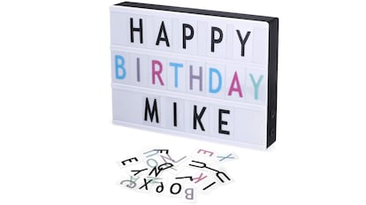 cajas la luz, caja de luz con letras, caja de letras con luz, caja con luz y letras, Caja de luz Amazon, carteles luminosos, Caja de luz letras donde comprar, light box, Lightbox LED, Lightbox Amazon, Cartel luminoso Letras