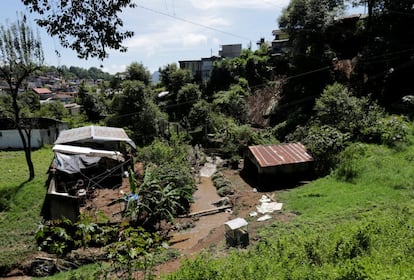 En Puebla, el saldo hasta el momento es de 1.600 viviendas afectadas tras el desgajamiento de cerros.