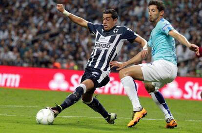 Partido Monterrey vs. Pachuca de la final de f&uacute;tbol mexicano.