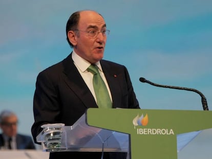 El presidente de Iberdrola, Ignacio S&aacute;nchez Gal&aacute;n.