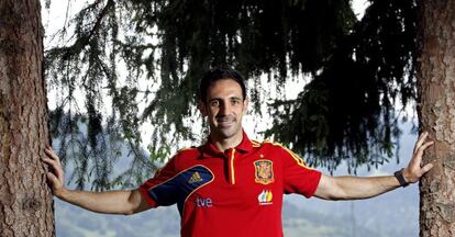 Juanfran, en Schruns (Austria).