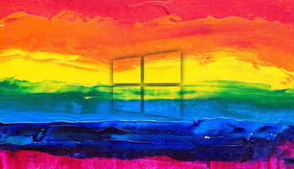 Fondos oficiales de Windows 10 del Orgullo 2020.