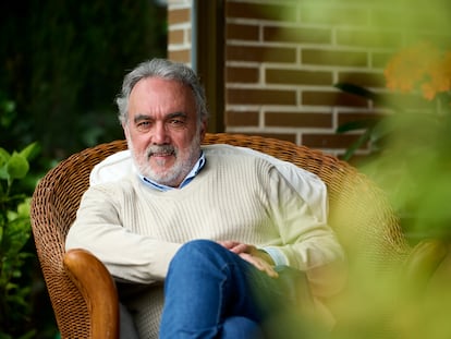 El psicólogo clínico y educador sexual José Luis García, en Pamplona, en abril de 2023.