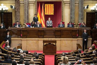 El Parlament va aprovar dilluns la declaració d'independència.