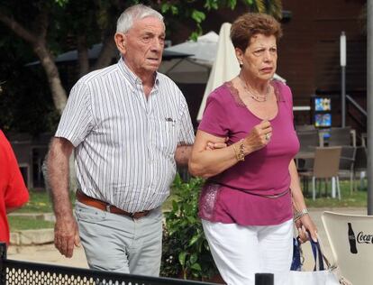 Emilio y Marisa, padres de la extenista Arancha S&aacute;nchez Vicario.