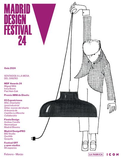 Portada de la nueva guía del Madrid Design Festival, disponible mañana sábado con EL PAÍS.